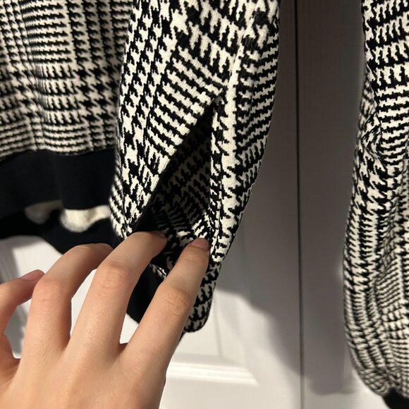 John Elliott Women Crop Sweater Houndstooth - Picture 3 of 9